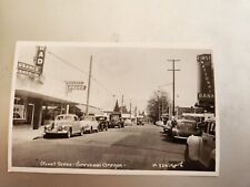 Rppc,Gresham,Oregon,unknown street,circa 1950smaybe 1st street, downtown. picture