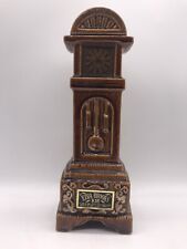 Vintage Ezra Brooks Heritage Whisky Clock Decanter, VGC,No Chips/Cracks, 12