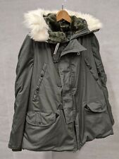 US Army - Military - Extreme Cold Weather N3B Snorkel Parka Jacket Coat - Medium picture