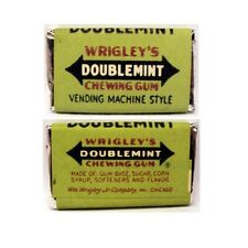 Early 1950's Wrigley's Doublemint Penny Tab Gum Sealed Mint picture