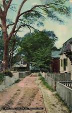 A View Of Ray's Court From Fair Street, Nantucket, Massachusetts MA 1910 picture