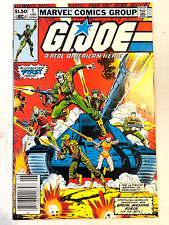 GI Joe Real American Hero #1 (1982) Marvel Newsstand Variant High Grade picture