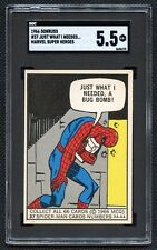1966 Donruss Marvel Spider-Man Rookie #37 SGC 5.5 picture