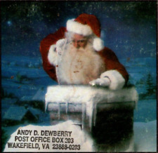 Santa Claus in Chimney Richmond Times Dispatch Delivery Carrier 1998 Calendar picture