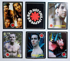 1994 Rock Cards Argentina Red Hot Chili Peppers Complete Band Set Kiedis-Flea picture