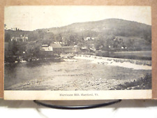 1909 Vermont VT Postcard ~ Hartford, Birdseye View Hurricane Hill & Dam picture