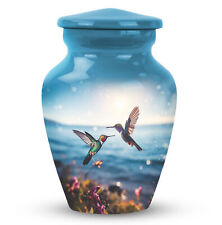 Graceful Tribute Urns 3 Inch Hummingbird Memorial Ashes Holder Cremation Urn picture