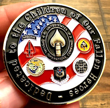 Rare Special Operations Dedicated to the Children of our Fallen Heroes Coin picture