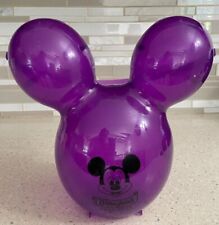 Disneyland 60th Anniversary Mickey Mouse Balloon PopCorn Bucket Purple picture