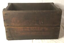 RARE Antique Vtg Cohasset Club Beverage Co. Youngstown Ohio Wood Crate Soda Pop picture