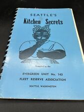 Seattle’s Kitchen Secrets Cookbook 1951 - Evergreen Unit 143-Fleet Reserve picture