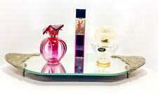 Lot of 3 Empty Vintage Perfume Bottles, YSL, CARA & Cartier picture