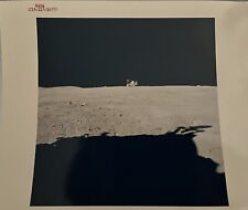 nasa red number photo Apollo 16 On Moon. picture