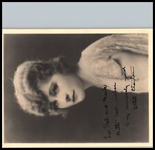 MOVIE STAR PHOTO ETHEL CLAYTON ACTRESS SIGNED AUTOGRAPH 1909 ORIG Photo  706 picture