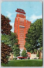 Harrisburger Hotel Capitol Park Pennsylvania Cancel 1944 Vintage WOB Postcard picture