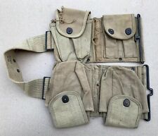 WWI US BAR Ammo Pouch Belt 1918 Dated picture