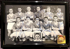VERY RARE Manchester Utd Fully Signed Busby Babes Squad 6