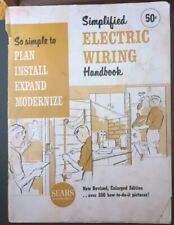 Sears Simplified Electric Wiring Handbook Vintage 1964 Revised, Enlarged Edition picture