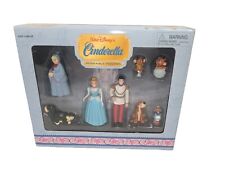 Walt Disney Parks Exclusive Cinderella 8 Poseable Figures Gift Set Vintage 90s picture