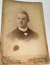 Antique Victorian American Yale Grad Fritz Whyte Missouri Lawyer Cabinet Photo picture