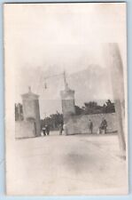 St. Augustine Florida FL Postcard RPPC Photo City Gate Entrance c1910's Antique picture