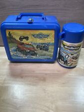 Vintage 1989 Micro Machines Plastic Aladdin Lunch Box Galoob 80's Toys picture