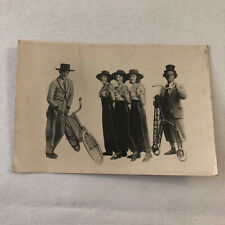 Circus Performer Vintage Photo Photograph Clown Bicycle picture