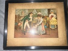 Antique British Valentines Day Card (Framed) picture