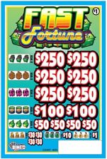 NEW pull tickets **OVERSTOCK - LIQUIDATION** FAST FORTUNE - Instant Tabs picture
