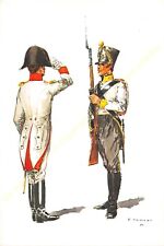 Illustration J.Demart Militaria Legion Belgian 1814 picture