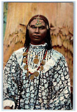 c1910 Nubian Girl Considered A Beauty Scenes and Types Egypt Postcard picture