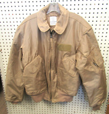 NWOT Genuine USGI Men's CWU-45/P Tan Winter Flyers Jacket Large 42-44 picture
