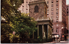 Postcard King's Chapel in Historic Boston Massachusetts picture