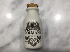 Vintage Colman's The Mustard Shop Stoneware Bottle Lord Nelson Pottery Empty picture