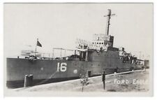 RPPC, Early View of The Naval Ship  FORD EAGLE picture