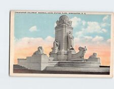 Postcard Christopher Columbus Memorial-Union Station Plaza Washington DC USA picture