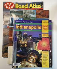 Road Map Lot AAA Road Atlas 1994 Rand McNally 1969 American Map Co 1999 picture