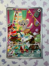Pokémon TCG Minccino 182/162 S&V Temporal Forces Illustration Rare Holo Card picture