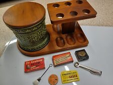 PIPE ENTHUSIASTS CLASSIC  GERMAN MARZI & REMY TOBACCO HUMIDOR AND PIPE STAND picture