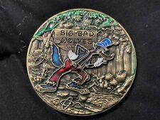 WALT DISNEY WORLD U.S.Navy Disney Aladdin Big Bad Wolf 2-3/4 Challenge coin picture
