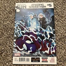 Amazing Spider-Man #5 (2014) 1st Cover & 2nd Full App. of Silk Marvel picture