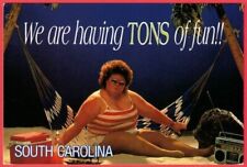 We Are Having Tons of Fun South Carolina Funny Postcard picture