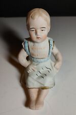 Antique German Hand Painted Piano Baby Papas Darling Figurine picture