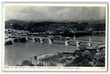 c1920's Market Street And Walnut Street Bridge Chattanooga Tennessee TN Postcard picture