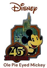 Disney 45th Anniversary Refrigerator Magnet Cinderella Castle Mickey Souvenir picture