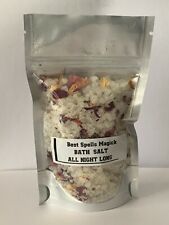  ALL NIGHT LONG Ritual Love Bath Salt/Hand Crafted/Blessed/All Natural picture