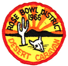 1966 Desert Caravan Rose Bowl District San Gabriel Valley Council Patch CA BSA picture
