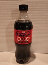 Coca-Cola SCARLET WITCH Marvel Coke Zero 20 oz Bottle Sealed Cap Limited Edition picture