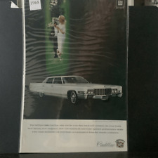 Vintage 1968 Cadillac Fleetwood Brougham Ad Advertisement picture