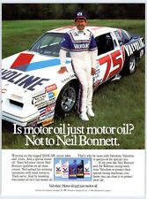 1987 NEIL BONNETT VALVOLINE RACING CAR Vintage 8.5